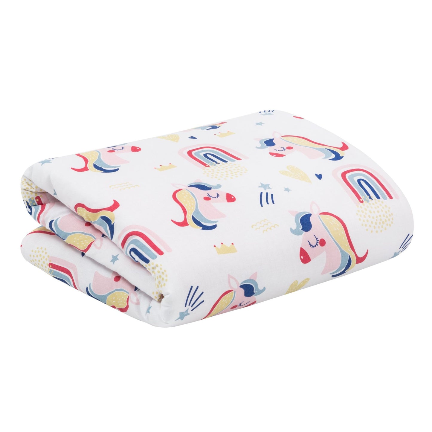 Couverture Rèversible Minky et Coton pour Lit / Berceau Bèbè