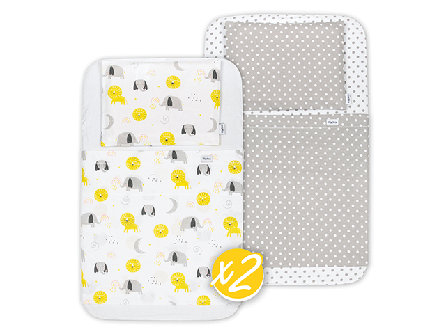 FlyIdeas Next to Me Crib Fitted Sheets 83x50 cm 8 Pcs. 100 Cotton