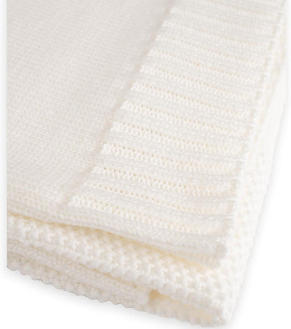 Cotton Knitted Baby Blanket, 90x70 cm