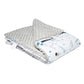 FlyIdeas Duvet for Bedside Beds & Newborns Cribs Cots, 75x100 cm - Cosmos