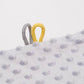 FlyIdeas Duvet for Bedside Beds & Newborns Cribs Cots, 75x100 cm - Baby Animals